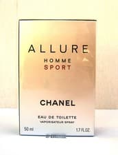 Image of CHANEL ALLURE HOMME SPORT EAU DE TOILETTE SPRAY 50ML - BNIB SEALED