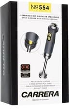 Image of Carrera Digital Grey Stainless Steel Hand Blender 800W