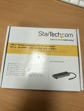 Image of StarTech USB C Multiport Adapter with HDMI 4K SD Reader 2x USB-A 1x USB-C