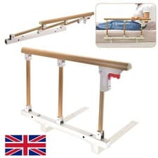 Image of 3 Section Bed Rail Bed Rail Safety Assist-Handrail Foldable For Elderly Senior