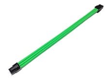 Image of 6 Pin PCIE GPU 30cm Green Extension Sleeved Cable + 2 Free cable Combs Shakmods