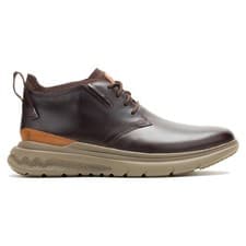 Image of Hush Puppies Excel Mens Chukka Boots Casual Comfort Boots Brown