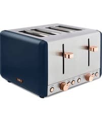 Image of Tower 4 Slice Toaster Cavaletto T20051MNB Midnight Blue DENT