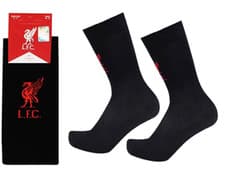 Image of Official Liverpool Football Crest Socks (Adults Size 8-11)