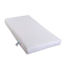 Image of Quilted Eco Fibre Cot Bed Mattress 140 x 70 x 10 cm – Hypoallergenic Baby Mattre