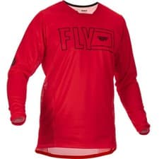 Image of Fly Racing Kinetic Fuel MX Jersey Off-Road Top Red Black