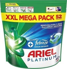 Image of Ariel Platinum New Pods, Washing Liquid Laundry Detergent Capsules 60 Washes