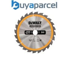 Image of DeWALT DT1956 Stationary Construction Circular Saw Blade 250 x 30mm x 24T