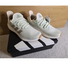 Image of adidas Cloudfoam Pure SPW Women's Trainers Light Green White Gum UK 5.5 JI4875