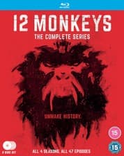 Image of 12 Monkeys: The Complete Series Blu-ray (2022) Aaron Stanford cert 15 8 discs