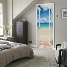 Image of 3D Art Decals Self Adhesive Mural Door Wall Stickers Eco-friendly Materials Gift