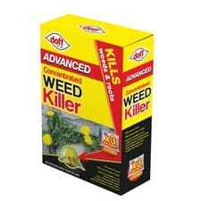 Image of Doff Advanced Weedkiller Glyphosate Concentrated Systemic Formula 3 Sachets 80ml