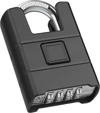 Image of Diyife Large Heavy Duty Combination Padlock Outdoor, [Anti-Cutting] [Waterproof]