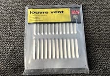 Image of Aluminium Louvre Vent - 9 inches x 9 inches - sealed new