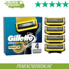 Image of Gillette ProShield Power Razor Blades – 4 Pack 100% ORIGINAL ⭐⭐⭐⭐⭐