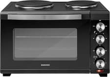 Image of Daewoo 1500W 32L Capacity Electric Oven with 1000W and 600W Hot Plates,90-230°