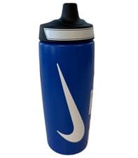 Image of Nike Refuel Water Bottle 18oz Sports Bottle Blue New