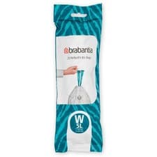 Image of Brabantia Bin Liners 5L Code W Teal 5 Litre PerfectFit Bags
