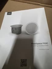 Image of Bose FreeSpace FS2C Black 20 W set of 2