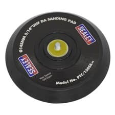 Image of Sealey PTC/150SA DA Backing Pad for Stick-On Discs Ø145mm 5/16"UNF