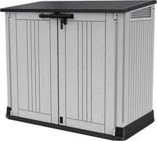 Image of Keter Outdoor Storage Garden Shed Tools Store Bike Toolshed Weather Resistant UK