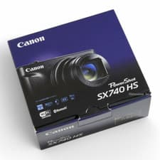 Image of Canon PowerShot SX740 HS Black Compact Digital Camera Zoom Lens 40x 20.30MP