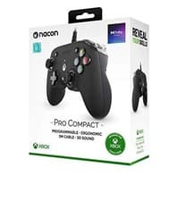 Image of Xbox One, Series S, X - Nacon Wired PRO Compact Controller (Black)