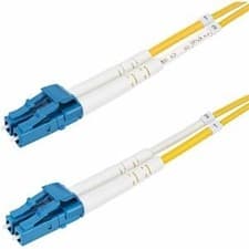 Image of Startech 20M 65.6Ft Lc To Lc Upc Os2 Single Mode Duplex Fiber Optic Cable 9/125