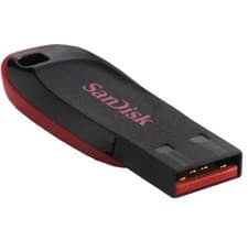 Image of SanDisk Cruzer Blade USB 16GB 32GB 64GB 128GB 2.0 Flash Drive Memory Stick