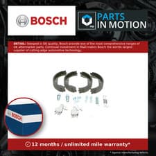 Image of Handbrake Shoes Set 0204113805 Bosch Parking KF3805 Genuine Quality Guaranteed