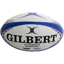 Image of Gilbert Rugby G-TR 4000 Training Ball - Navy - Size 3