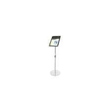 Image of DE790845 Deflecto Bevelled Floor Sign Holder A4