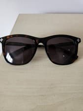 Image of Accessories Thomas Sabo Marlon Square Cross Havana Sunglasses in Brown