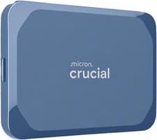 Image of Crucial X10 2TB External Portable SSD Drive - up to 2100Mb/S, USB-C 3.2 Gen2, IP