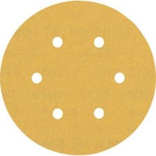 Image of Bosch EXPERT C470 Red Wood Top Sanding Discs 150mm 150mm 180g Pack of 5