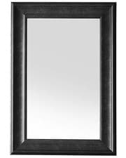 Image of Wall Mirror 61 x 91 cm Black LUNEL