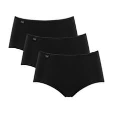 Image of Sloggi Women's Midi, 3-Pack - 24/7 Cotton, Solid Color