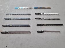 Image of T Shank Jigsaw Blades Wood Metal Plastic for Bosch, Dewalt, Hitachi, Makita etc