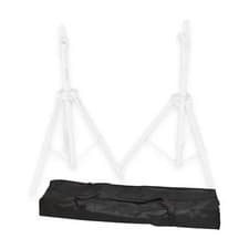 Image of Ultimax MSA 300WH White Professional Steel Speaker Stand Kit DJ PA Disco Musicia