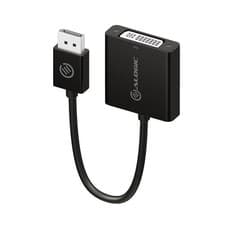 Image of ALOGIC Elements 20cm DisplayPort to DVI Adapter - Male to Female - Black