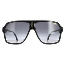 Image of Carrera Sunglasses 1030/S 2M2 9O Black Gold Dark Grey Gradient