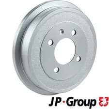 Image of Brake drum Rear Axle Coated 1163501600 JP GROUP for VW SEAT SKODA
