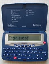 Image of Collins Lexibook Electronic Spellchecker and Thesaurus
