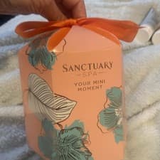 Image of SANCTUARY SPA Your Mini Moment Gift Set Body Wash Scrub Butter Puff 50ml/75ml