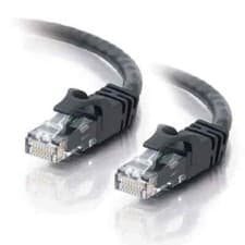 Image of C2G 20m Cat6 PVC Patch Cable Snagless Networking Cable Black (UTP)