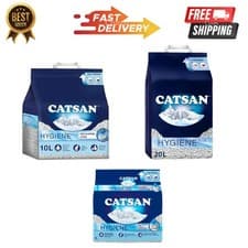 Image of 20L Catsan Hygiene Non Clumping Cat Litter 20 Litres Odour Control Kitten Litter
