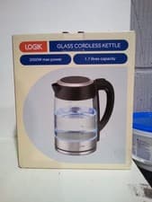 Image of LOGIK L17GKT21 Glass Jug Kettle 1.7L 3000W Variable Temp Black