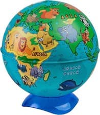 Image of Exerz 10CM Mini Globe with Pencil Sharpener build in - English Map