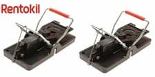 Image of Rentokil Advanced Mouse Trap Powerful Easy to Use Bait Set & Release Twin Pack