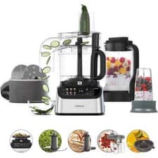 Image of Kenwood FDM73.850SS MultiPro One Touch Food Processor 1000 Watt Variable Speed